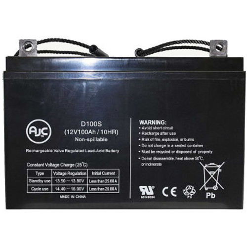 Ajc- Sherry Agm1248T 12V 100Ah Wheelchair Battery