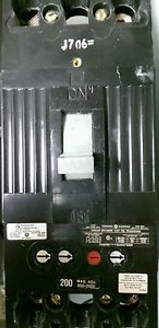 General Electric TFK224F000 200amp 480v 2 pole