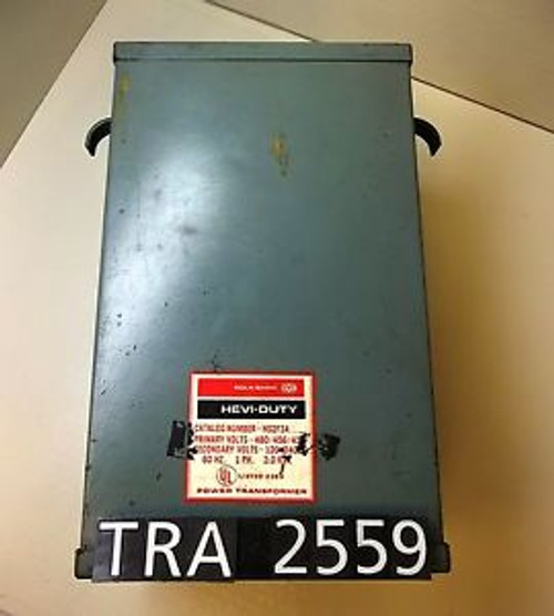 Hevi-Duty 3 KVA 1 Phase Transformer (TRA2559)