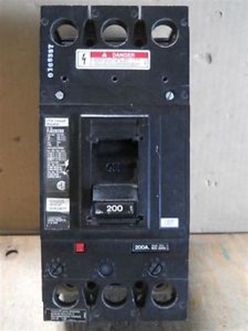 ITE (FJ62B200) 2 Pole 200 Amp Circuit Breaker, Used/Cleaned/Tested