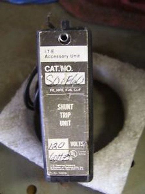 ITE CAT S01F60 SHUNT TRIP 120 VAC