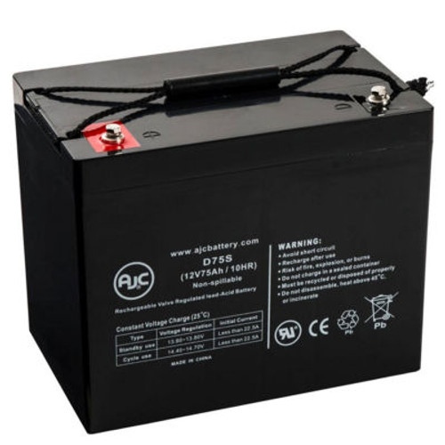 AJC- Power-Sonic PG-12V75TFR 12V 75Ah Sealed Lead Acid Battery