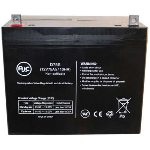 AJC- CSB EVX650 12V 75Ah Sealed Lead Acid Battery
