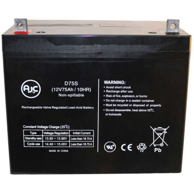 AJC- Douglas 4STAR-24 12V 75Ah Sealed Lead Acid Battery
