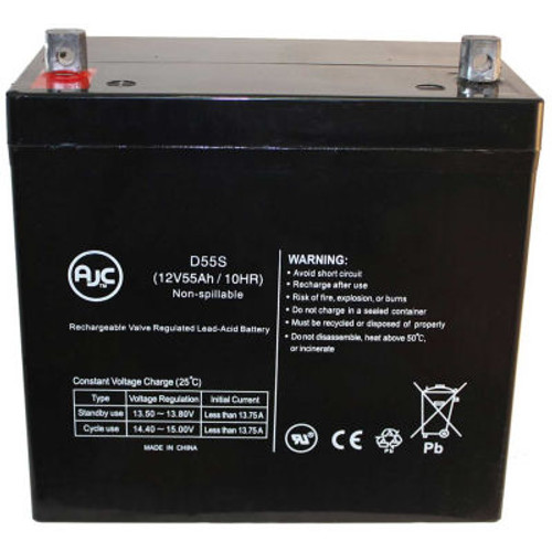 AJC- Helios FB1255 12V 55Ah Sealed Lead Acid Battery