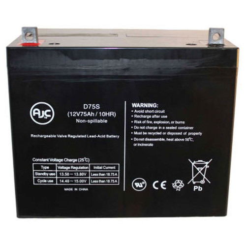 AJC- Pride Mobility Quantum Jazzy 1402 12V 75Ah Scooter Battery