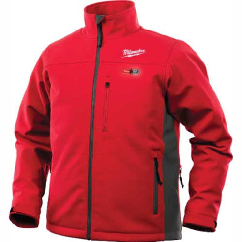 Milwaukee- 201R-202XL M12&#8482; Heated Jacket Only - Red/Gray - 2XL