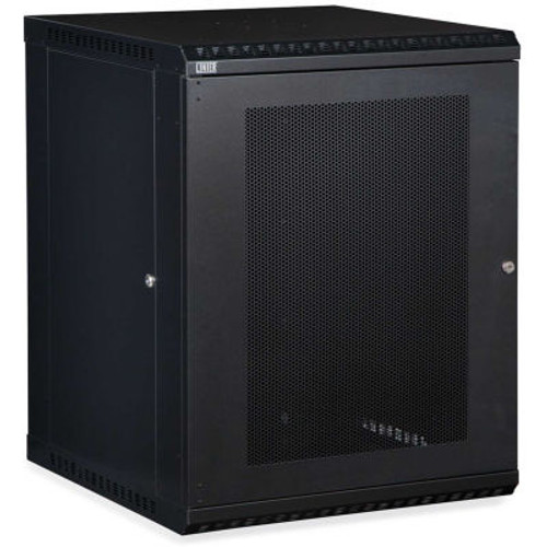Kendall Howard™ 15U Linier- Fixed Wall Mount Cabinet - Vented Door Kendall Howard™ 15U Linier- Fixed Wall Mount Cabinet - Vented Door
