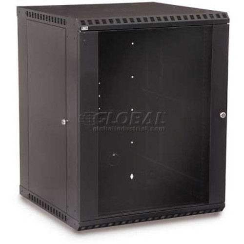 Kendall Howard™ 15U Fixed Wall Mount Cabinet - Glass Door Kendall Howard™ 15U Fixed Wall Mount Cabinet - Glass Door