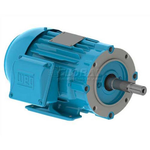 Weg Close-Coupled Pump Motor-Type Jm, 00212Et3E184Jm-W22, 2 Hp, 1200 Rpm, 208-230/460 V, Tefc, 3 Ph