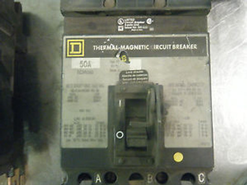 Square D (50A) THERMAL MAGNETIC CIRCUIT BREAKER FC34050