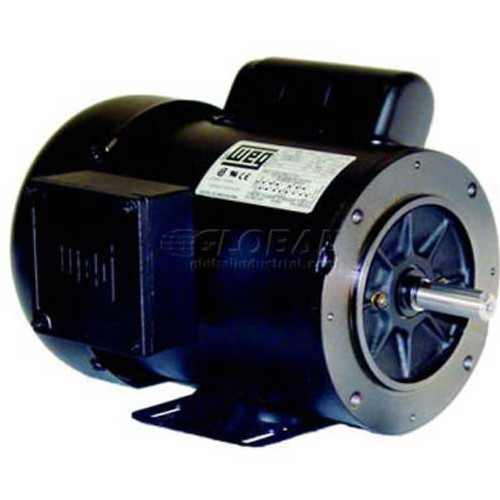 Weg Jet Pump Motor, .7536Es1Bjp56C, 0.75 Hp, 3600 Rpm, 115/208-230 Volts, Tefc, 1 Ph