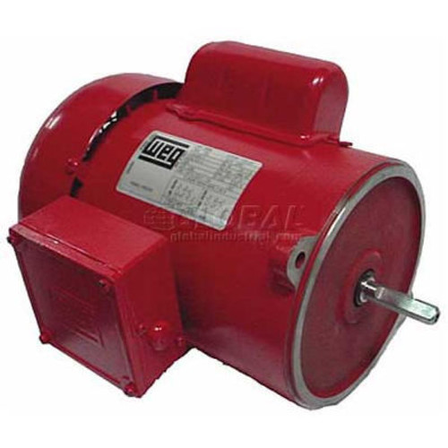 Weg Farm Duty Motor, 00118Es1Radd56N, 1 Hp, 1800 Rpm, 115/230 Volts, Tefc, 1 Ph