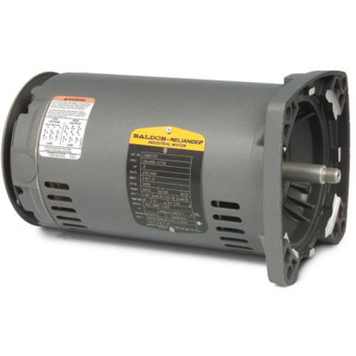 Baldor-Reliance Pump Motor, Jsm3107, 3 Phase, 0.5 Hp, 230/460 Volts, 3450 Rpm, 60 Hz, Open, 56Yz