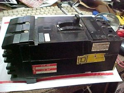 SQUARE D CIRCUIT BREAKER  225 A KA36225 600 V W/MAGNETIC ADJUST