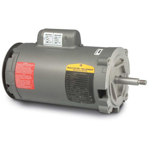 Baldor-Reliance Pump Motor, Jl1304A, 1 Phase, 0.5 Hp, 115/230 Volts, 1725 Rpm, 60 Hz, Open, 56J
