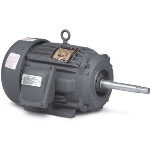 Baldor-Reliance Pump Motor, Ejpm71147T-I,3Ph,7.5/5Hp,230/460/190/380V,1770/1470Rpm,60/50Hz, 213Tcz