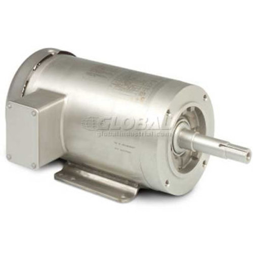 Baldor-Reliance Washdown Motor Jmssewdm3558T, 3 Phase, 2 Hp, 1755 Rpm, 208-230/460 V,Tefc,145Jm Fr