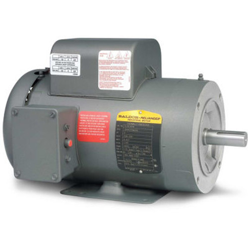 Baldor-Reliance Pressure Washer Motor, Pcl3514M, 1 Ph, 115/230 V, 1.5 Hp, 1725 Rpm, Tefc, 56C Frame