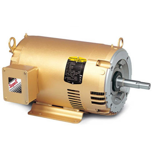 Baldor-Reliance Pump Motor, Ejmm3218T-G, 3 Phase, 5 Hp, 208-230/460 V, 1800 Rpm, 60 Hz, Odp, 184Jm