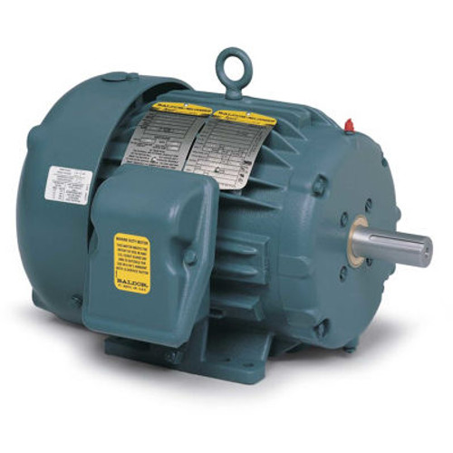 Baldor-Reliance Severe Duty Motor, Ecp83586T-5, 3 Ph, 2 Hp, 575 V, 3450 Rpm, Tefc, 145T Frame