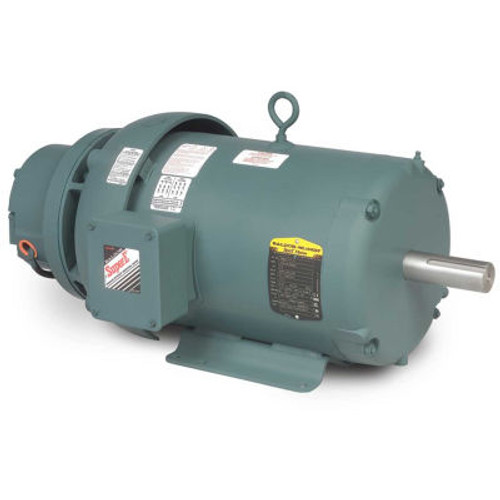 Baldor-Reliance Unit Handling Motor, Ebm3710T-D, 3 Ph, 7.5 Hp, 208-230/460V,1770 Rpm,Tefc,213T Frame