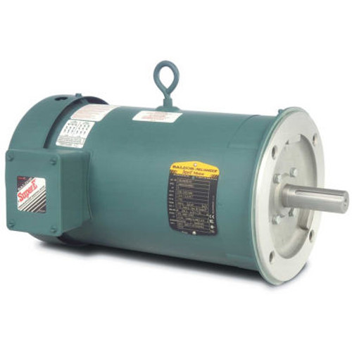 Baldor-Reliance Unit Handling Motor, Veuhm3710T, 3 Ph,7.5 Hp,208-230/460 V,1770 Rpm,Tefc,213Tc Frame