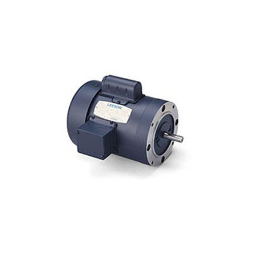 Leeson Motors-1.5HP, 115/208-230V, 1725RPM, TEFC, C Face Mount, 1.0 SF, 79 Eff.