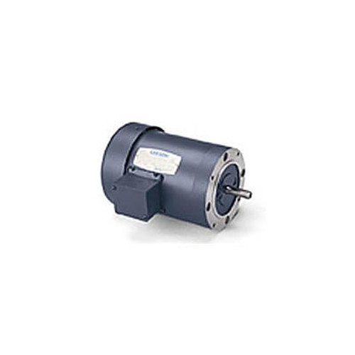 Leeson 102662.00, 0.17 Hp, 1725 Rpm, 208-230/460V, 48Cz, Tefc, C-Face Footless