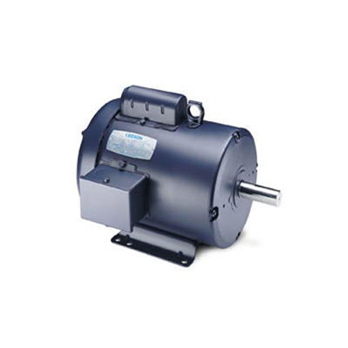 Leeson Motors-1.5HP, 115/208-230V, 1140RPM, TEFC, Rigid Mount, 1.0 SF, 67 Eff.