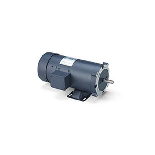 Leeson Motors DC Motor-1.5HP, 180V, 1750RPM, TEFC, Rigid C