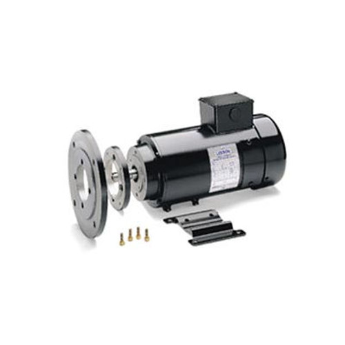 Leeson Motors Metric DC Motor-.37KW, 24V, 3000RPM, IP54, Special