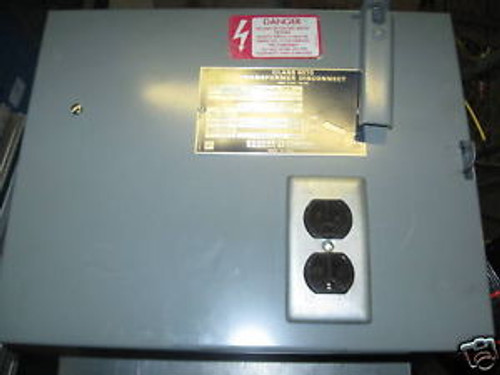 Square D Transformer Disconnect, Class 9070, Type SK5271U, USED, WARRANTY