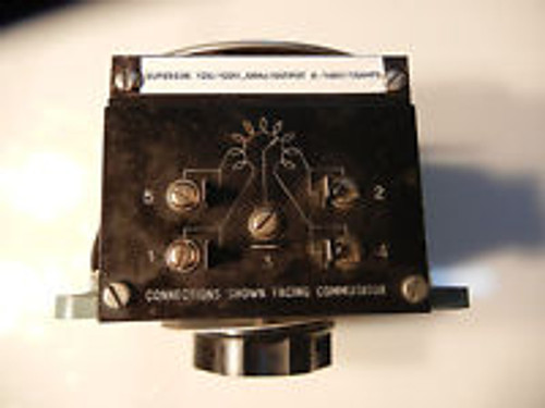 SUPERIOR ELECTRIC 126 VARIABLE TRANSFORMER