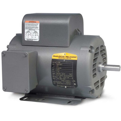 Baldor-Reliance Motor L1410T, 5HP, 1725RPM, 1PH, 60HZ, 184T, 3640LC, OPEN, F1