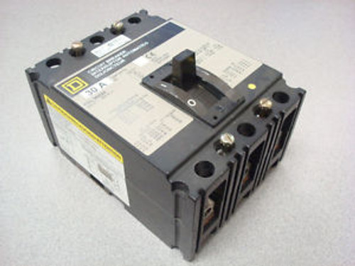 USED Square D FHL36030 30 Amp Molded Case Circuit Breaker 600VAC