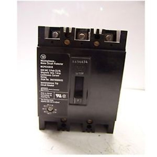 Westinghouse Cutler Hammer MCP0358CR Molded Case Circuit Breaker