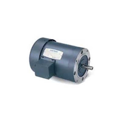 Leeson 121272.00, 1 HP, 1425 RPM, 220/380/440V, 50 Hz, 143TC, IP54, C-Face Footless