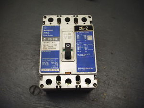 WESTINGHOUSE FD3100 CIRCUIT BREAKER 100A 600VAC