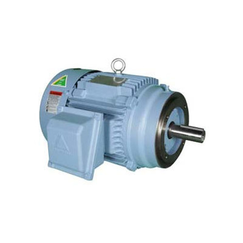 Hyundai PEM Motor HHI3-18-182TCRD, TEFC, Rigid-C, 3 PH, Round, 182TC, 3 HP, 1800 RPM, 3.9 FLA