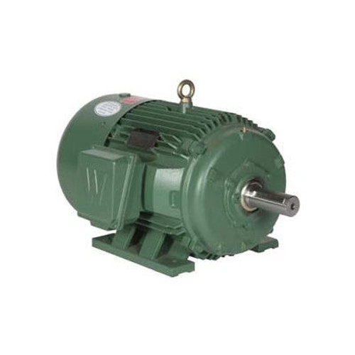 Worldwide Electric Motor PEWWE1.5-12-575-182T, PREM EFF, TEFC, Rigid, 3 PH, 182T, 575V, 1.9 FLA