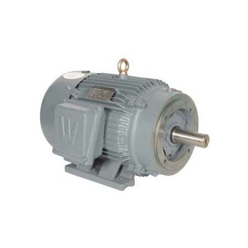 Worldwide Electric T-Frame Motor PEWWE5-18-184TC, GP, TEFC, Rigid-C, 3 PH, 184TC, 6.9 FLA