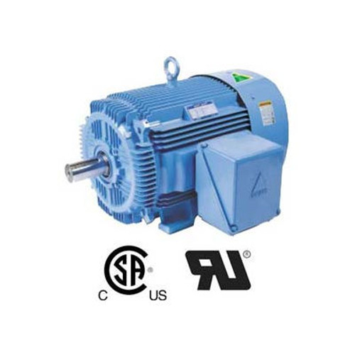 Hyundai PEM Motor HHI25-18-284T-F2, TEFC, Rigid, 3 PH, F2 Mt., 284T, 25 HP, 1800 RPM, 30.3 FLA