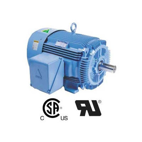 Hyundai PEM Motor HHI25-18-284TS, TEFC, Rigid, 3 PH, Short Shaft, 284T, 25 HP, 1800 RPM, 30.3 FLA