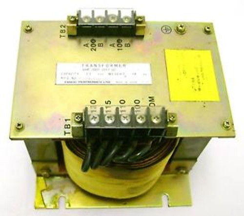 Fanuc A80L-0001-0317-02 1.1KVA Transformer