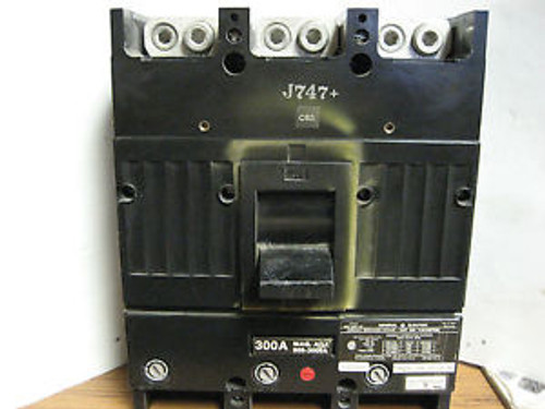 GENERAL ELECTRIC  300AMP 3 POLE CIRCUIT BREAKER   TJK436F000    YD-108C