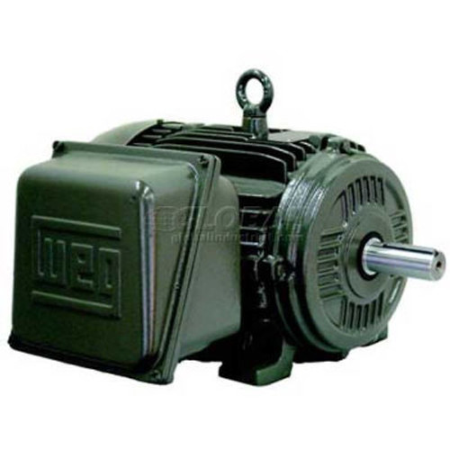 WEG General Purpose Single Phase Motor, 00152ES1E182T, 1.5HP, 1200RPM, 208-230/460V, 182T, TEFC