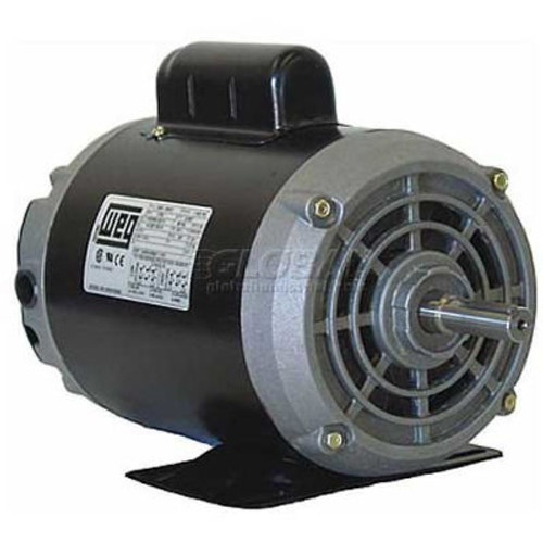 Weg Fractional Single Phase Motor, .5018Ot1B48-S, 0.5Hp, 1800Rpm, 115/208-230V, Fr. 48, Odp