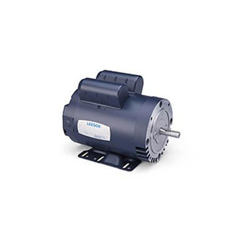 Leeson Motors-3HP, 115/230V, 1740RPM, DP, Rigid C Mount, 1.15 SF, 75.5 Eff.