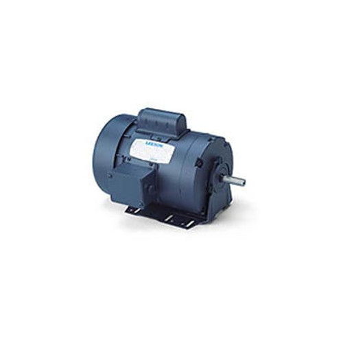 Leeson Motors-1Hp, 115/208-230V, 1725Rpm, Tefc, Resilient Mount, 1.15 Sf, 75 Eff.